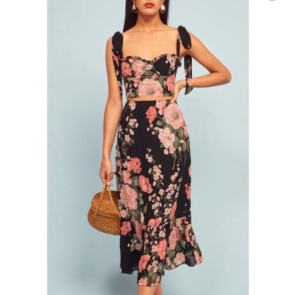 💛Reformation Liana 2 piece set